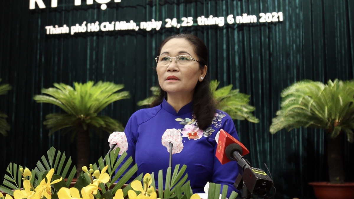 Bà Nguyễn Thị Lệ được bầu giữ chức Chủ tịch Hội đồng nhân dân TP.HCM